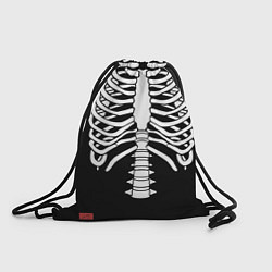 Рюкзак-мешок Skeleton clique, цвет: 3D-принт