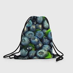 Рюкзак-мешок Голубика, цвет: 3D-принт