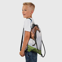 Рюкзак-мешок Бегущий жеребец, цвет: 3D-принт — фото 2