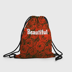 Рюкзак-мешок Beautiful Roses, цвет: 3D-принт