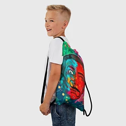 Рюкзак-мешок Dali Art, цвет: 3D-принт — фото 2