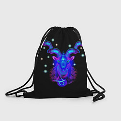 Рюкзак-мешок Космический Козерог, цвет: 3D-принт