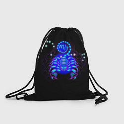 Рюкзак-мешок Космический Скорпион, цвет: 3D-принт