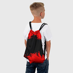 Рюкзак-мешок Red Spray, цвет: 3D-принт — фото 2