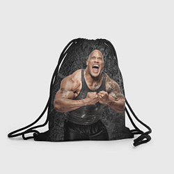 Рюкзак-мешок Dwayne Johnson, цвет: 3D-принт
