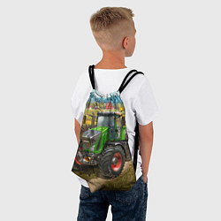 Рюкзак-мешок Farming simulator 2, цвет: 3D-принт — фото 2