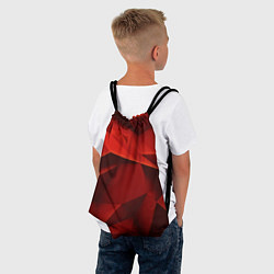 Рюкзак-мешок Грани геометрии, цвет: 3D-принт — фото 2