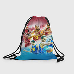 Рюкзак-мешок Golden State Warriors, цвет: 3D-принт