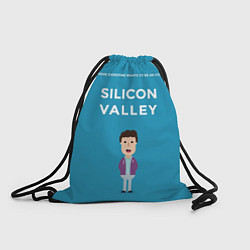 Рюкзак-мешок Silicon Valley, цвет: 3D-принт