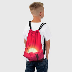 Рюкзак-мешок Gorgeous sunset, цвет: 3D-принт — фото 2