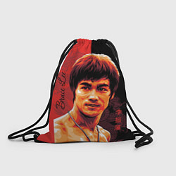 Рюкзак-мешок Брюс Ли, цвет: 3D-принт