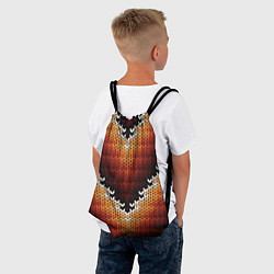 Рюкзак-мешок Вышивка, цвет: 3D-принт — фото 2