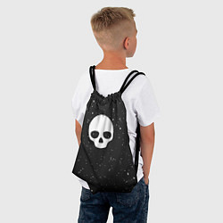 Рюкзак-мешок Black Milk Skull Classic, цвет: 3D-принт — фото 2