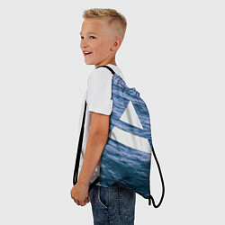 Рюкзак-мешок 30 STM: Ocean, цвет: 3D-принт — фото 2