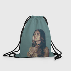 Рюкзак-мешок Меган Фокс, цвет: 3D-принт