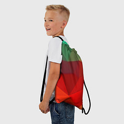 Рюкзак-мешок Abstraction colorise, цвет: 3D-принт — фото 2