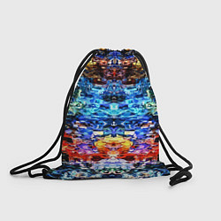 Рюкзак-мешок Психоделика, цвет: 3D-принт