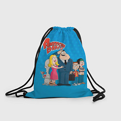 Рюкзак-мешок American Dad, цвет: 3D-принт