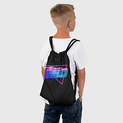Рюкзак-мешок GTA VI: Neon Grid, цвет: 3D-принт — фото 2