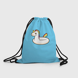 Рюкзак-мешок Единорог, цвет: 3D-принт