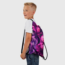 Рюкзак-мешок Тюльпановый сад, цвет: 3D-принт — фото 2