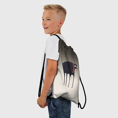 Мешок для обуви Первый снег / 3D-принт – фото 3