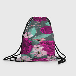 Рюкзак-мешок Осенний цветок, цвет: 3D-принт