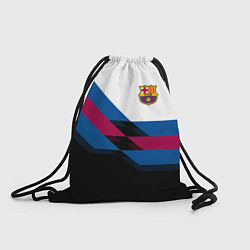 Рюкзак-мешок Barcelona FC: Black style, цвет: 3D-принт