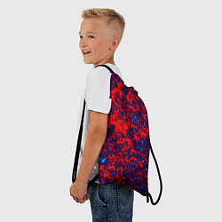 Рюкзак-мешок Капли красок, цвет: 3D-принт — фото 2