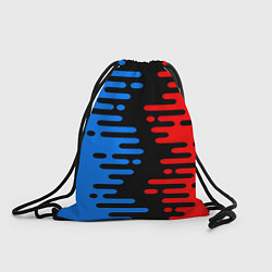 Рюкзак-мешок Форма абстракции, цвет: 3D-принт