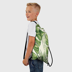 Рюкзак-мешок Тропический папоротник, цвет: 3D-принт — фото 2