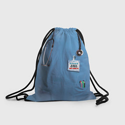 Рюкзак-мешок Костюм врача, цвет: 3D-принт