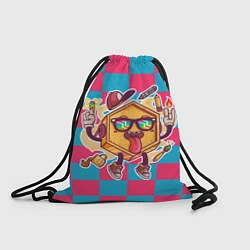 Рюкзак-мешок Творческий гексагон, цвет: 3D-принт