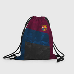 Мешок для обуви FC Barcelona: Dark polygons