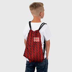 Рюкзак-мешок PUBG: Red Line, цвет: 3D-принт — фото 2