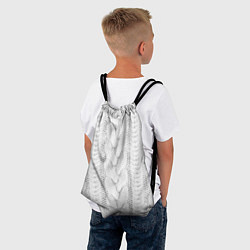 Рюкзак-мешок Вязанная ткань, цвет: 3D-принт — фото 2