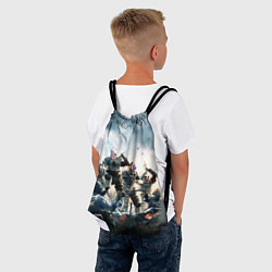 Рюкзак-мешок Payday Band, цвет: 3D-принт — фото 2