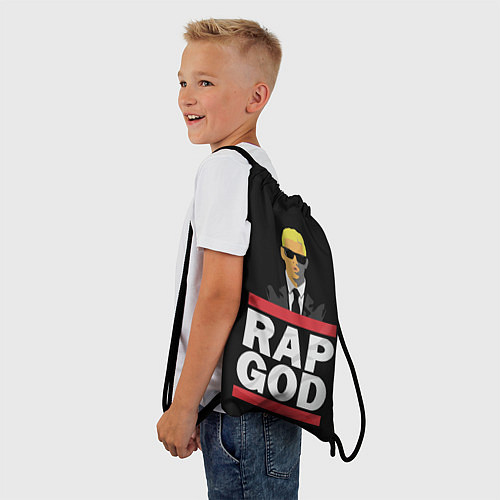 Мешок для обуви Rap God Eminem / 3D-принт – фото 3