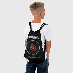 Рюкзак-мешок Metallica Vinyl, цвет: 3D-принт — фото 2
