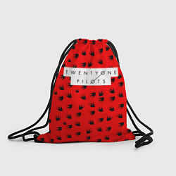 Рюкзак-мешок 21 Pilots: Red Style, цвет: 3D-принт