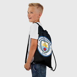 Рюкзак-мешок FC Manchester City: Blue Lines, цвет: 3D-принт — фото 2