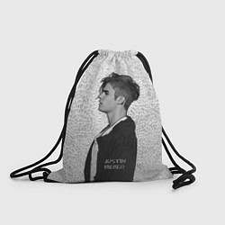 Рюкзак-мешок Justin Bieber, цвет: 3D-принт