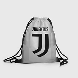 Рюкзак-мешок FC Juventus: Silver Original, цвет: 3D-принт