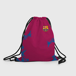Рюкзак-мешок FC Barcelona: Purple Original, цвет: 3D-принт