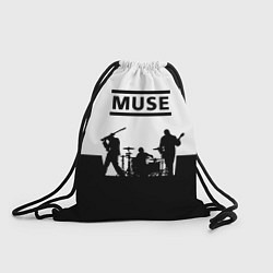 Рюкзак-мешок Muse B&W, цвет: 3D-принт