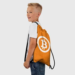 Рюкзак-мешок Bitcoin, цвет: 3D-принт — фото 2