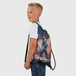 Рюкзак-мешок Skillet: John Cooper, цвет: 3D-принт — фото 2