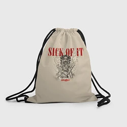 Рюкзак-мешок Skillet: Sick of it, цвет: 3D-принт