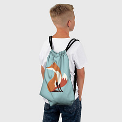 Рюкзак-мешок Minimal Fox, цвет: 3D-принт — фото 2
