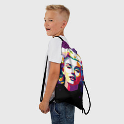 Рюкзак-мешок Marilyn Monroe, цвет: 3D-принт — фото 2